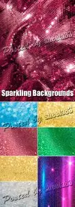 Stock Photo - Color Glittering Backgrounds