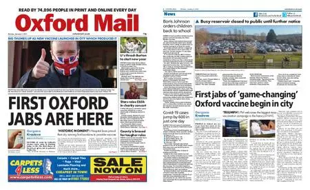 Oxford Mail – January 04, 2021