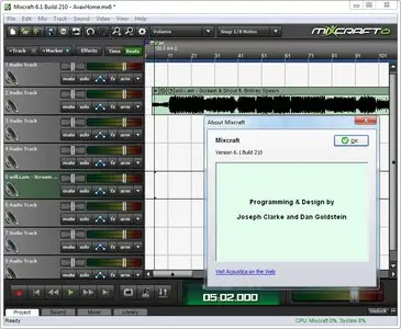 Acoustica Mixcraft 6.1.210 Multilingual