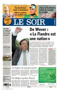LE SOIR 11 JUILLET 2011