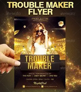 GraphicRiver Trouble Maker Flyer