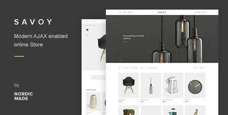 ThemeForest - Savoy v1.8.2 - Minimalist AJAX WooCommerce Theme - 12537825