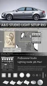 A&G Studio Lighting Setup Pro 1.5 for 3ds Max (Win)