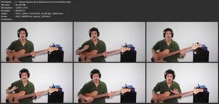 Curso De Bajo Eléctrico / Rock