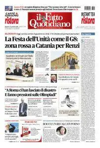 Il Fatto Quotidiano - 11 Settembre 2016