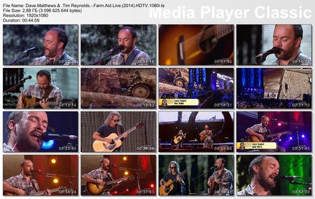 Dave Matthews and Tim Reynolds - Farm Aid Live (2014) [HDTV]