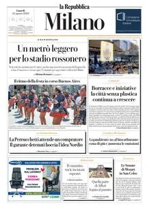 la Repubblica Milano - 14 Agosto 2023