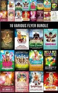 CreativeMarket - Various Flyer Bundle Part 1