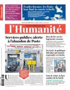 L'Humanité du Jeudi 8 Décembre 2016