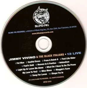 Jimmy Vivino And The Black Italians - 13 Live (2013) Re-Up