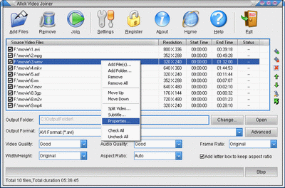 Allok Video Joiner 4.6.0511