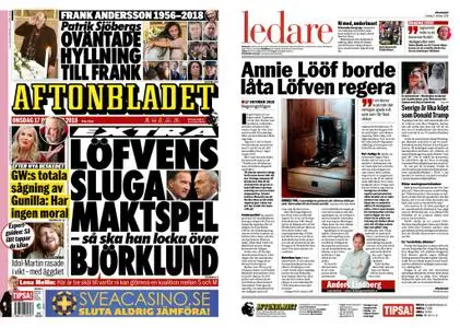 Aftonbladet – 17 oktober 2018