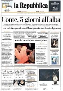 la Repubblica - 30 Agosto 2019