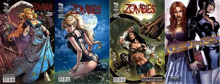 Grimm Fairy Tales Presents: Zombies The Cursed #1-3 y Short Story Collection 2010