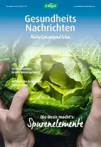 Gesundheits Nachrichten – Oktober 2018