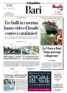 la Repubblica Bari - 7 Agosto 2019