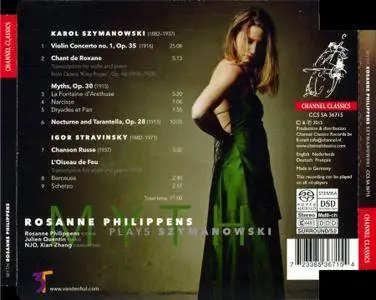 Rosanne Philippens, Julien Quentin, NJO, Xian Zhang - Myth: Rosanne Philippens Plays Szymanowski & Stravinsky (2015)