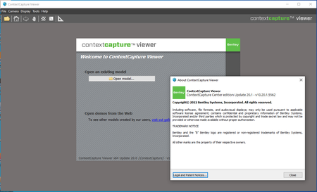 ContextCapture Editor CONNECT Edition Update 17.2