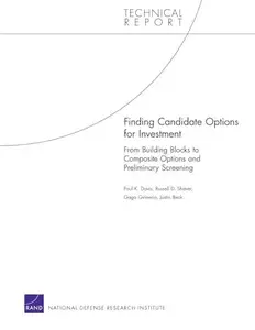 Finding Candidate Options for Investment : From Building Blocks to Composite Options and Preliminary Screening