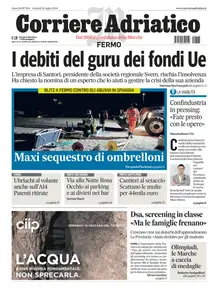 Corriere Adriatico Fermo - 25 Luglio 2024