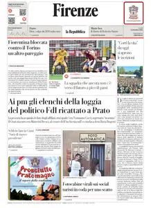 la Repubblica Firenze - 1 Settembre 2025