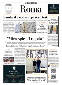 la Repubblica Roma - 30 Ottobre 2024