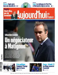 Aujourd’hui en France - 10 Septembre 2025