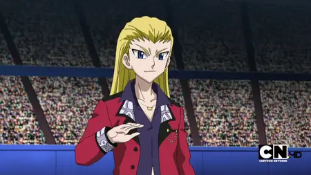 Beyblade Metal Fusion (2009 S02E19 The Shocking Wild Fang C W