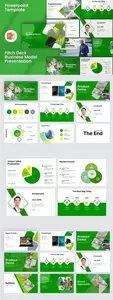 Pitch Deck Business Model PowerPoint Template LYPFPA6