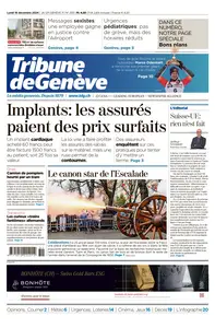 Tribune de Genève - 16 Decembre 2024