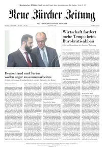 Neue Zürcher Zeitung International - 17 Juli 2026