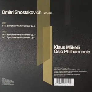 Klaus Mäkelä, Oslo Philharmonic - Dmitri Shostakovich: Symphonies Nos. 4, 5 & 6 (2024)