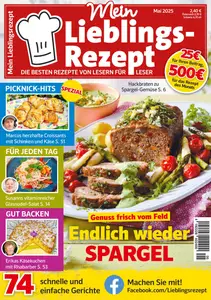 Mein Lieblingsrezept - Mai 2025
