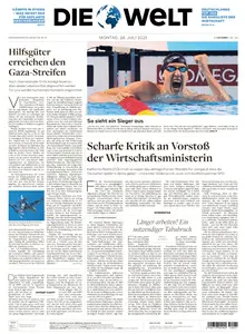 Die Welt - 28 Juli 2025