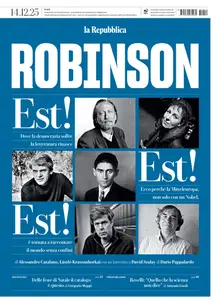 la Repubblica Robinson - 14 Dicembre 2025