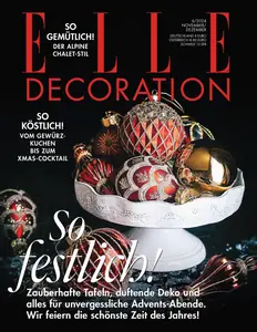 Elle Decoration Germany - November-Dezember 2024