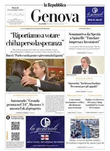 la Repubblica Genova - 24 Settembre 2024