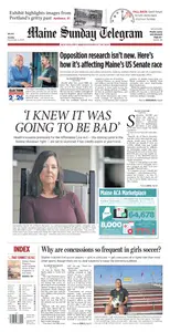 Portland Press Herald - 2 November 2025