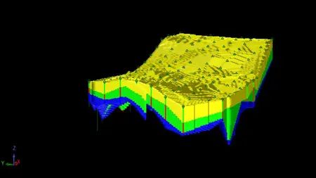 Surpac 6.X:  Explicit 3D Geological modelling