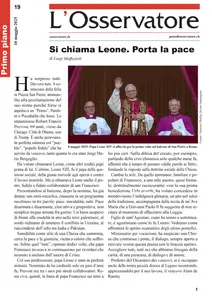 L'Osservatore - 10 Maggio 2025