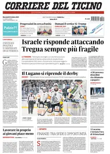 Corriere del Ticino - 29 Ottobre 2025
