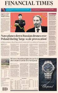 Financial Times Europe - 11 September 2025
