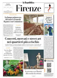 la Repubblica Firenze - 3 Marzo 2025