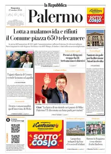 la Repubblica Palermo - 27 Ottobre 2024