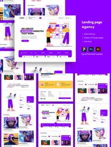 Business Agency Website Landing Page RGRDYXB