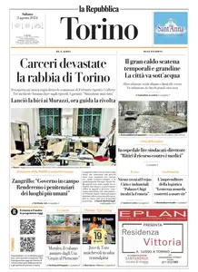 la Repubblica Torino - 3 Agosto 2024