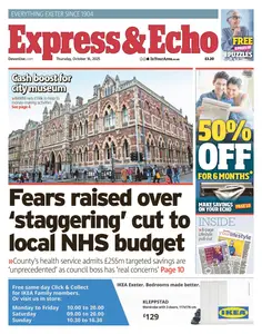 Exeter Express And Echo - 16 October 2025