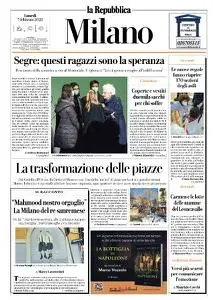 la Repubblica Milano - 7 Febbraio 2022