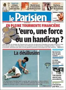 Le Parisien & Le cahiers de Paris & Eco - Lundi 06 Décembre 2010