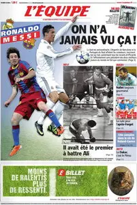 L'EQUIPE - 09 Novembre 2011